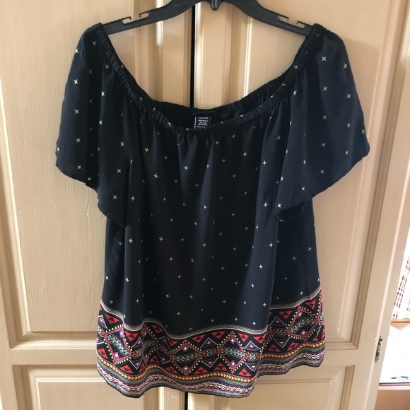 torrid Tops - Torrid - Aztec Blouse